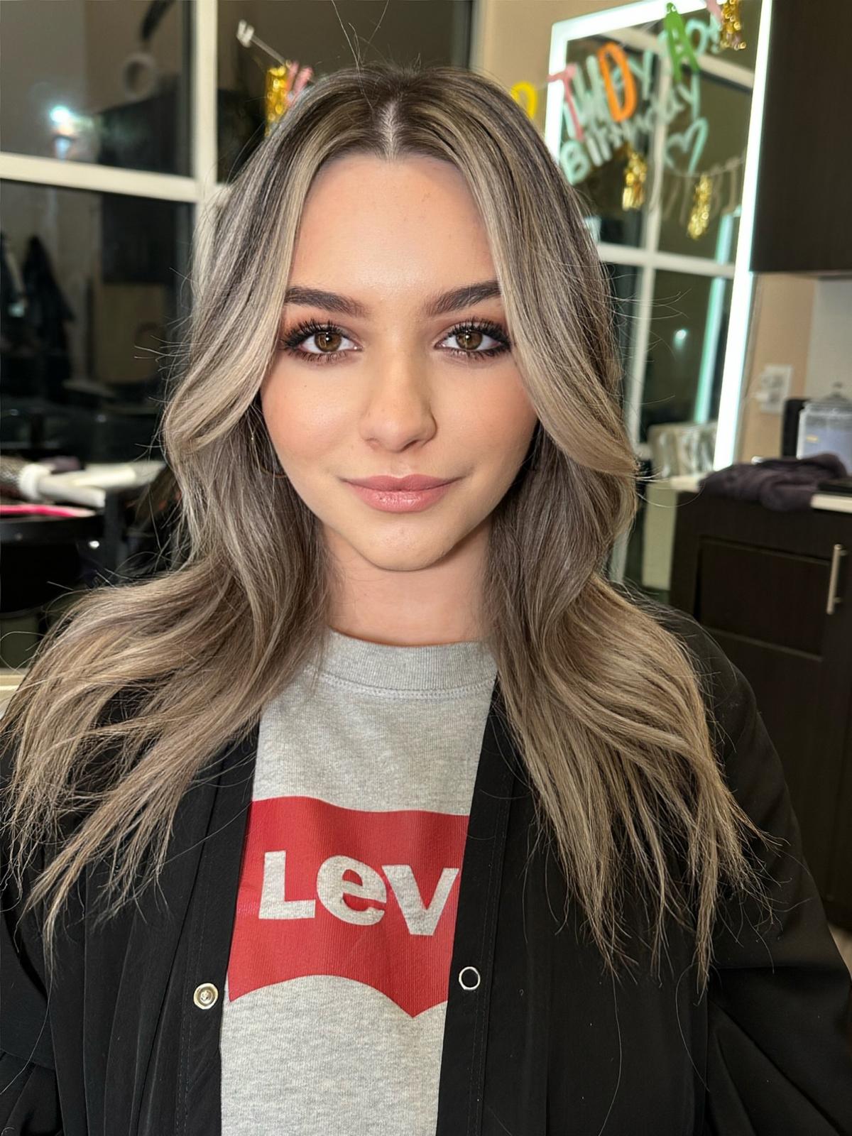 hair salon Katy TX blonding services by HairxMaryy