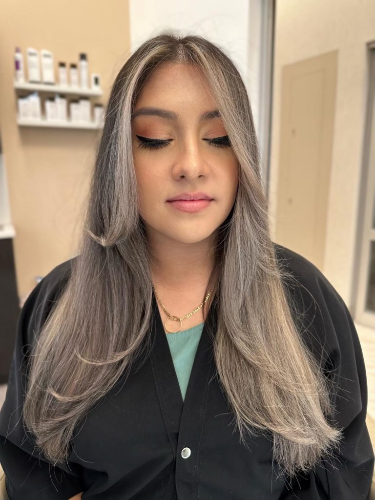 hair stylist portfolio Katy TX - balayage transformation by HairxMaryy